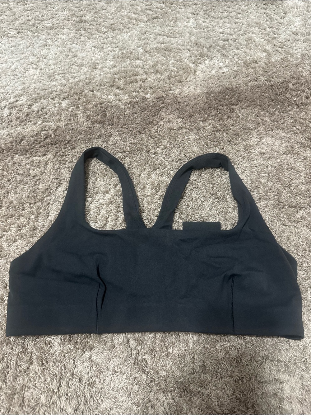 VETA Bralette Racer (Soft Black)